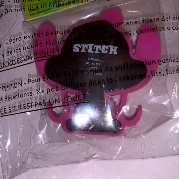 New Disney Stitch’s Angel with Christmas Santa Hat from Lilo & Stitch 3D Magnet - Picture 2 of 2
